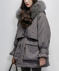 テーラードジャケット | フェイクダウンジャケット レディース