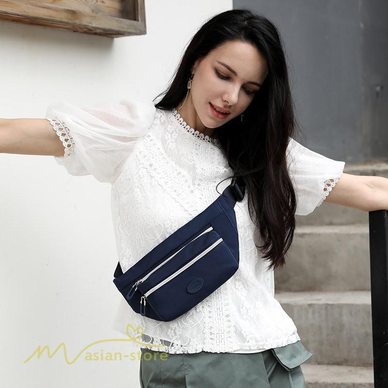 女性用バッグ | ボディバッグ 斜めがけバッグ レディース ショルダーバッグ 小さい ミニバッグ ウエストバッグ 2way 男女兼用 チェストバッグ ベルトバッグ ナイロン 斜め掛け