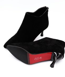 ショートブーツ | レディース 美脚 靴 ブーツ シューズ 通勤 韓国 ハイヒール OL