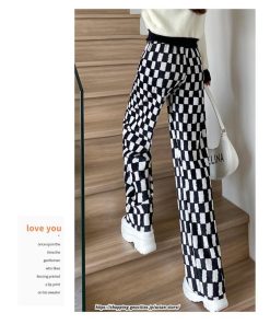 チノ・テーパード・ジョガー・スキニーパン | パンツ レディース ボトムス パンツ チェック柄 お洒落 秋冬 ママ 20代 30代 40代 デート お出かけ 普段使い ガーリー トレンド 韓国 レトロ 可愛い カジュアル