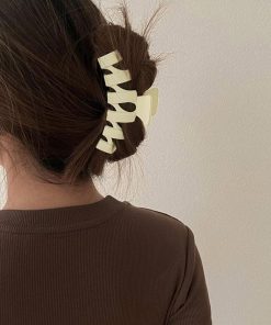 その他アクセサリー | 変形ヘアクリップ大人っぽいまとめ髪可愛い