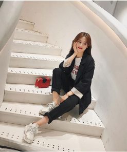 パンツスーツ | レディース 秋 春 テーラードジャケット カジュアルスーツ 30代40代 ゆったり 制服 OL フォーマル 事務服 オフィス