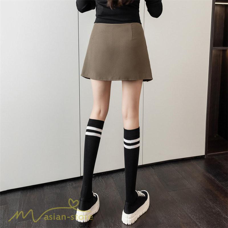 スカート | マタニティ レディース 無地 ミニマタニティ着痩せ プリーツ 裏地付き 夏 サマーマタニティウェア 上品 おしゃれ ウエスト調整