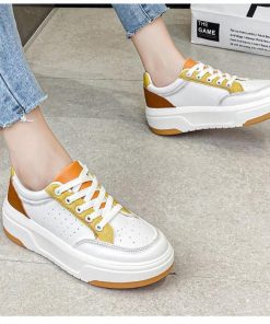 スニーカー | レディースシューズ レースアップ ローカット 厚底靴 履きやすい フラットシューズ ローカットシューズ カジュアルシューズ
