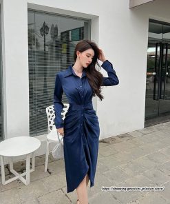 タイト | ワンピースタイトワンピース長袖 上品 セクシー高級感 ワンピース タイトワンピース シャツワンピース スリム 美ライン お呼ばれ エレガント シルエット