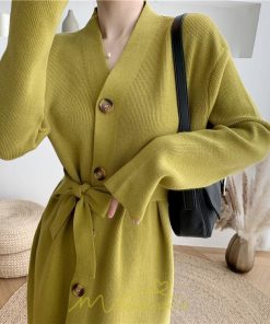 ニットワンピース | ニット ワンピース レディース 秋冬 春  Vネック 長袖 ロング丈 スリット キレイめ 上品 お出かけ 送料無料 女子会 二次会 同窓会 デート