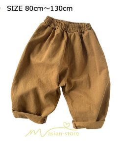 衣装 服 | 子供服 男の子 女の子 キッズ パンツ ズボン 子ども服 こども服 長ズボン コットン 美脚 可愛い 春 秋 韓国風 男女兼用 カジュアル 保育園 2022 高品質 ゆったり