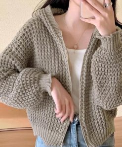 ニット・セーター | ニットパーカー 秋冬 カーディガン 韓国