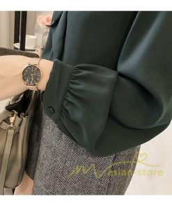 在庫ある | 長袖ブラウス レディース 秋物 シャツレディース ブラウスシャツ オフィス シフォンブラウス 30代40代50代 リボン フェミニン 3色 OL トップス フリル