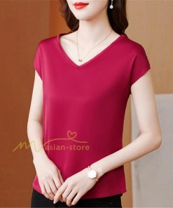 tシャツ・カットソー | Tシャツ レディース チュニック 春 夏 春夏 チュニックTシャツ カットソー 半袖 20代30代40代50代 ママ シンプル カシュクール お出かけ カジュアル インナー