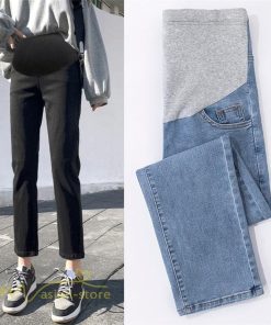 パンツ レギンス | マタニティ パンツ デニムパンツ レディース ジーンズ 妊婦服 産前 マタニティウェア ９分丈 8分丈 大きいサイズ テーパード デニム 着痩せ 日常感 ボトムス