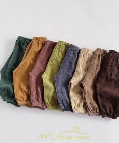 衣装 服 | 子供服 パンツ ベビー ズボン 保育園 男の子 女の子 男女兼用 子ども服 こども服 夏 カジュアル キッズ コットン 2022年新作 長ズボン 韓国風