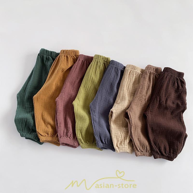 衣装 服 | 子供服 パンツ ベビー ズボン 保育園 男の子 女の子 男女兼用 子ども服 こども服 夏 カジュアル キッズ コットン 2022年新作 長ズボン 韓国風
