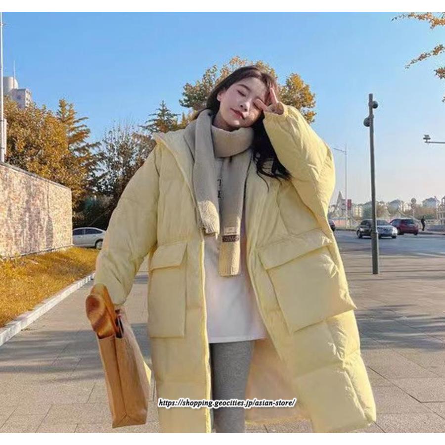コート・ジャケット | 中綿コート レディース ダウンコート 冬服 防寒 ジャケット ロングコート フード付 羽織り 体型カバー あったか OL 通勤 アウター