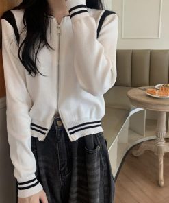 カーディガン | ニットジャケット レディース 韓国 新作