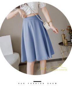 スカート | 膝丈 春秋 無地 フレアレディース ミディアム丈 ペンシルミモレ 黒 大人 20代 30代 40代 上品 OL エレガント 母 ママ