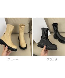ショートブーツ | 厚底 レディース靴 韓国