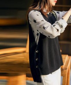 ニット・セーター | ニットベスト レディース 重ね着 上着