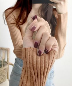 ニット・セーター | Vネック リブニット きれいめ ニット タイト シンプル おしゃれ レディース トップス 長袖