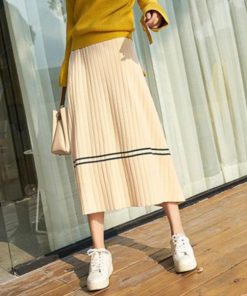 フレアスカート | ニット 着やせ 秋冬