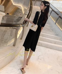 マキシ | ワンピース レディース 40代 きれいめ 膝丈ワンピース 春夏新作 半袖ワンピース 韓国ファッション 通勤通学 20代30代 エレガント お出かけ カジュアル ビジネス