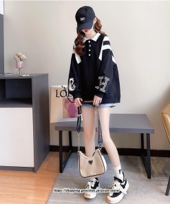 パーカー | トレーナー レディース クルーネック 長袖 トップス Tシャツ スウェット ゆったり 秋 春 秋物 秋冬 送料無料 20代30代40代50代 おしゃれ 韓国