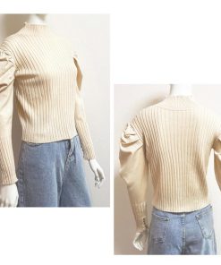 ニット・セーター | ニットトップス プチハイネック 長袖