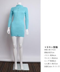 ワンピース | ニットタイト 長袖指穴 韓国