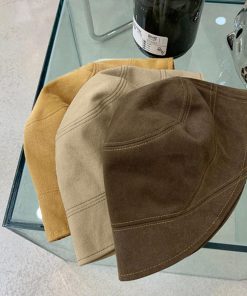 帽子 | ステッチバケットハット レディース韓国風