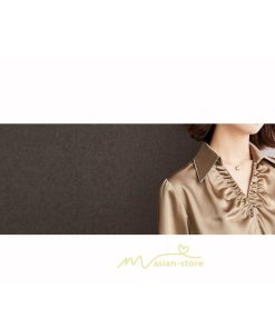 シャツ・ブラウス | ブラウス シャツ レディース トップス フォーマル ｖネック オフィス カジュアル 長袖 あったか 入学式 入園式 卒業式 卒園式 結婚式 母 冬 秋 春 通勤 ママ