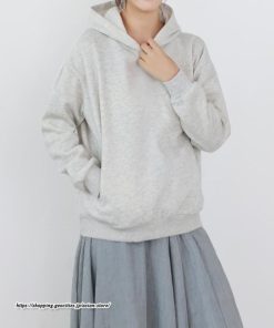 パーカー | バックパール プルオーバー 長袖 バックタック トレーナー レディース フェイクパール ゆったり フード付き 裏起毛 防風 厚手 防寒 秋冬 あったか