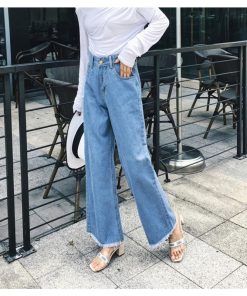 ジーンズ、デニム | 短納期ワイドパンツ デニムパンツ ロングパンツ ジーンズ パンツ 大きいサイズ ハイウエスト 2019新作 ストレッチ レディースボトムス デニムズボン