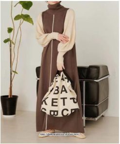 マキシ | センターライン ニットワンピース ロング ワンピース 長袖 レディース 着痩せ 上品 フェミニン キレイめ 通勤 おしゃれ 50代　 オシャレ 30代 通勤 20代 40代