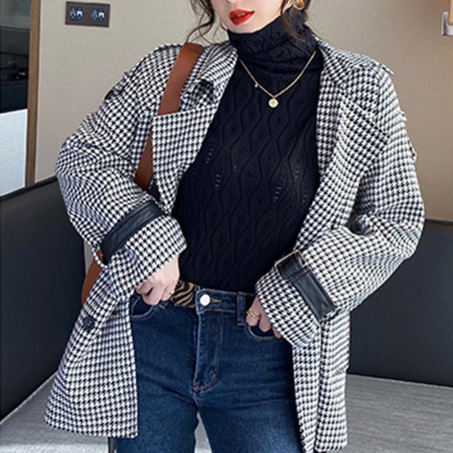 ニット・セーター | ハイネックニットトップス レディース秋冬