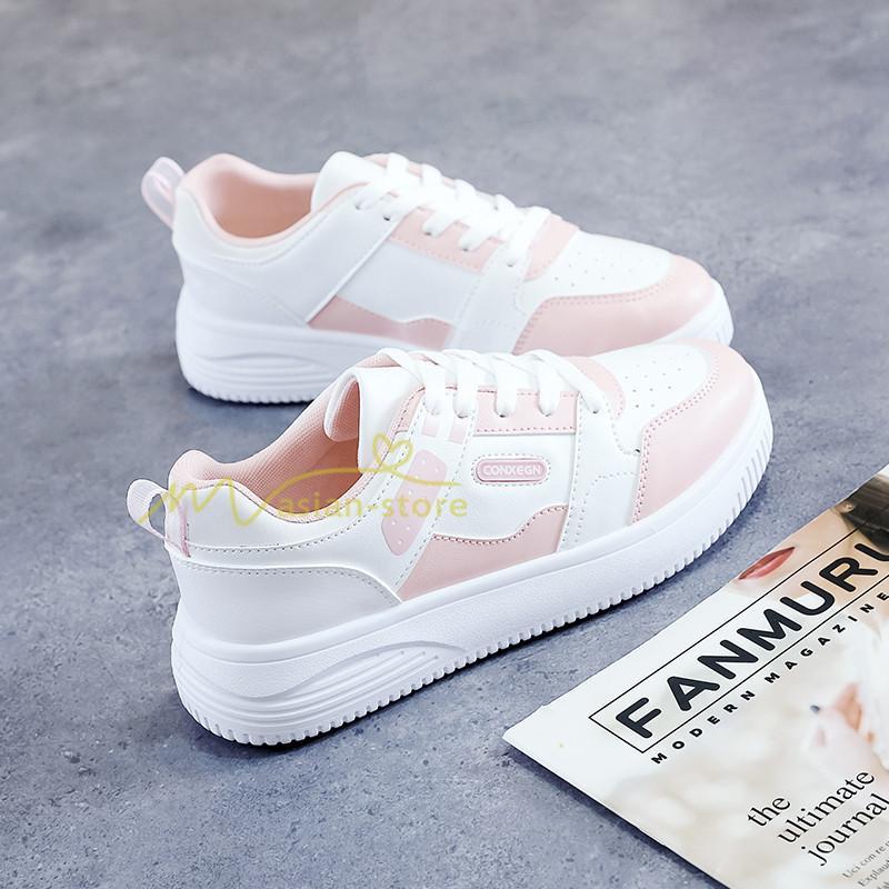 スニーカー | スニーカー レディース レディースシューズ ローカット 靴 フラットシューズ ぺたんこ ウォーキングシューズ Pu革 厚底スニーカー 厚底靴 美脚 歩きやすい