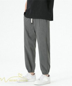 チノパン | テーパードパンツ 涼しい 薄手 アンクルパンツ メンズ テーパード ロングパンツ 無地 着痩せ サマーパンツ 夏 30代 ウエストゴム 新作 カジュアルパンツ 20代