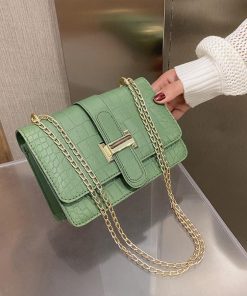 ショルダーバッグ | クロコ型押 レディース