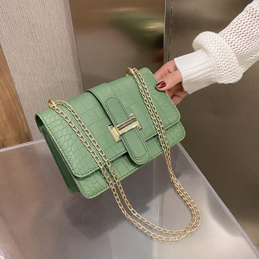 ショルダーバッグ | クロコ型押 レディース