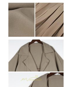 チェスターコート | トレンチコート レディース ロングコート ジャケット 切替 バッグプリーツ 長袖 秋物 アウター 防風 大人 無地 秋コーデ お洒落 エレガント 上品感 後ろベルト