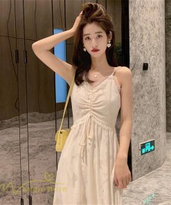 マキシ | ワンピース レディース キャミワンピース サマーワンピース 着痩せ 上品 Aライン Vネック カジュアル 20代30代40代 きれいめ 通勤 お出かけ 日常感 通学 大人