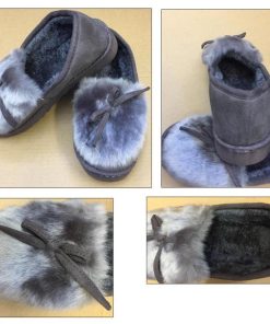 パンプス | 秋冬 レディース 痛くない パンプス ムートン ボア ぺたんこ