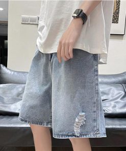 ハーフパンツ ショート | パンツ メンズ ショートｔパンツ 夏新作 デニム カジュアル ワイドパンツ ダメージ メンズパンツ 大きいサイズ デニムパンツ ハーフパンツ シンプル ボトムス