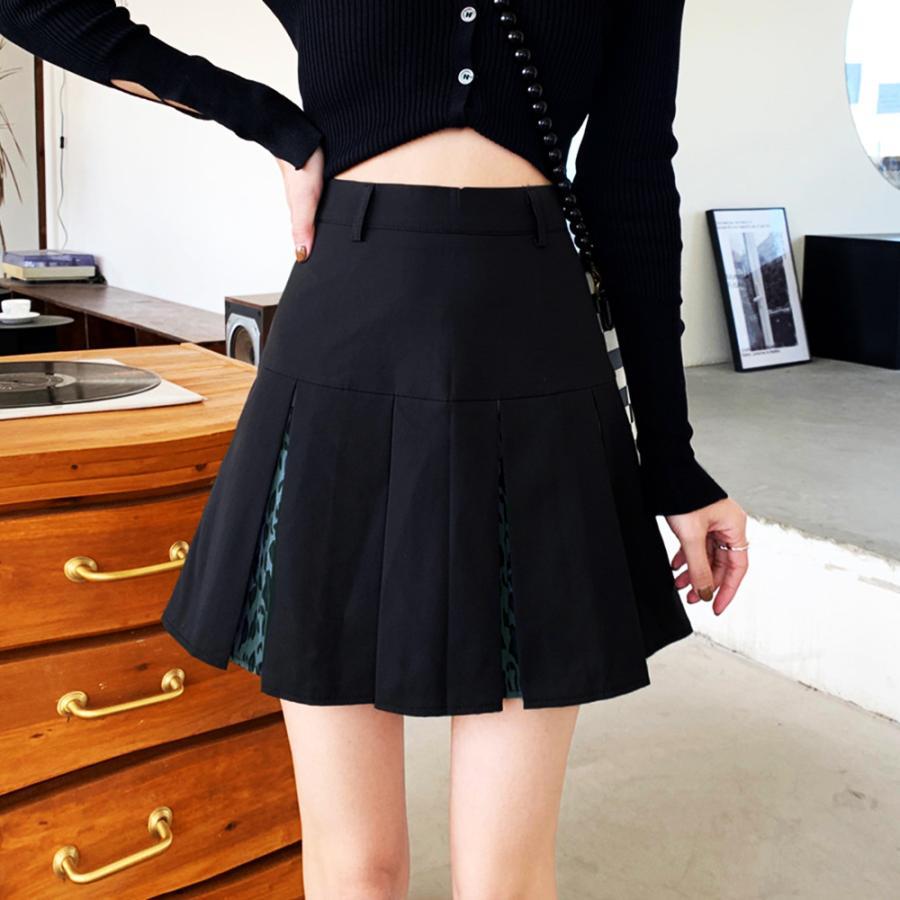 ミニスカート | ボックスプリーツスカート美脚ミニスカート