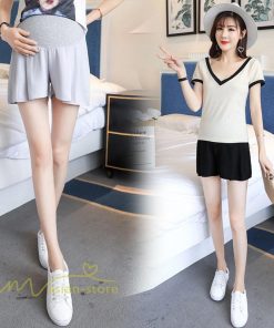 ショートパンツ | マタニティパンツ レディース パンツ ショート丈 新作 夏 おしゃれ ゆったり 大きいサイズ 妊婦服 産前 マタニティウェア サマーパンツ ウエスト調整 着痩せ
