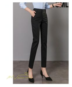 チノ・テーパード・ジョガー・スキニーパン | テーパードパンツ ロングパンツ ９分丈パンツ ビジネスカジュアルパンツ ハイウエスト ロングパンツ レディースパンツ ポケット フォーマル 体型カバー オフィス