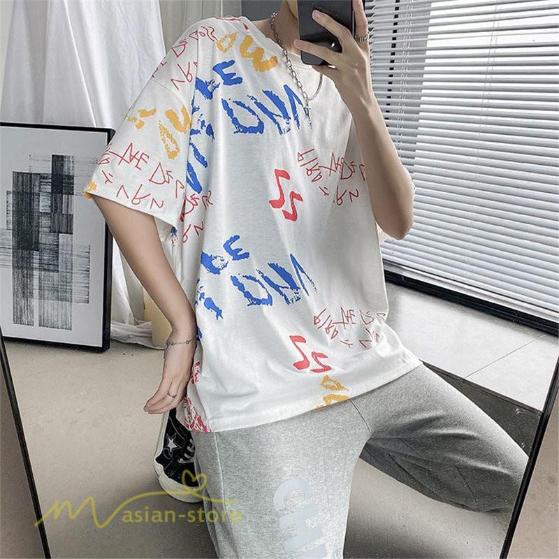 Tシャツ | メンズ 半袖夏 サマー トップス カットソー クルーネック カッコウイイ ゆったり おしゃれ 20代 トップス 大きいサイズ メンズスタイル 30代