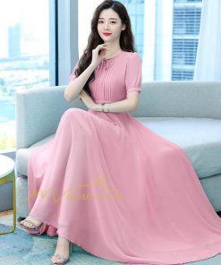 マキシ | リゾートワンピース レディース サマードレス ロング マキシ丈 半袖 ゆったり 体型カバー 20代 30代 40代 50代 無地 お出かけ 通勤通学 着痩せ 夏物 カジュアル