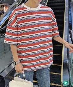 Tシャツ | Tシャツ メンズ 半袖 ボーダー カットソー カジュアル 大きいサイズ 夏新作 サマートップス プレゼント ギフト クルーネック ゆったり 上品