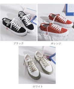 サンダル | スニーカー レディース キャンバススニーカー ローカット フラットシューズ カジュアル靴