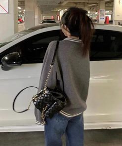 ニット・セーター | ポロカラーニットトップス レディース秋冬